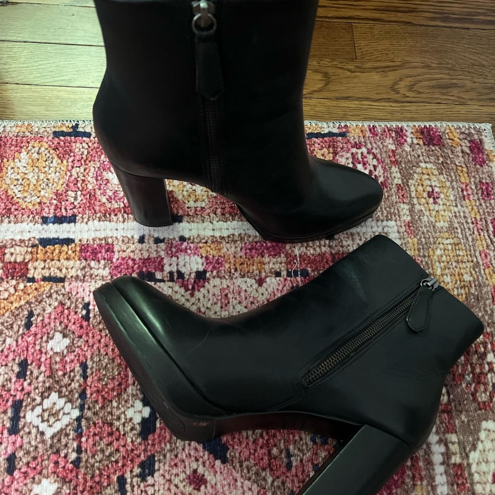 ANTONIO MELANI Black Heeled Boots